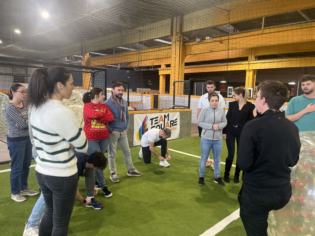 Bubble Foot à Douai entre collègues : team building et cohésion