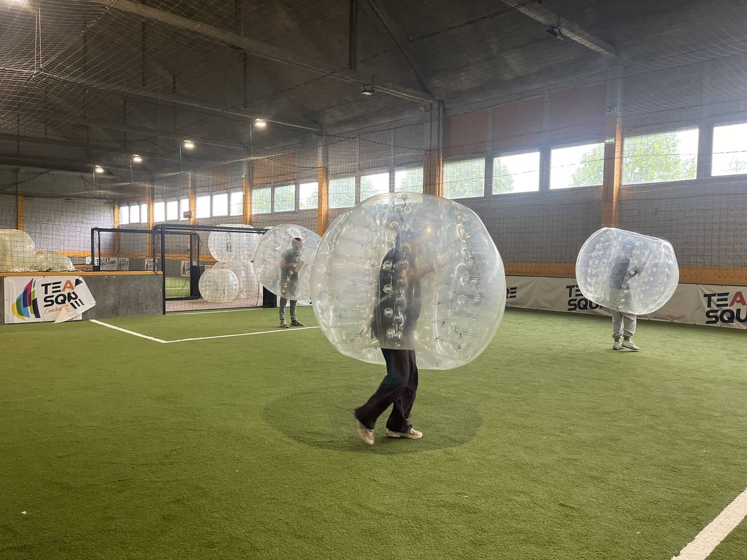 Bubble Foot à Douai : pas besoin d'être sportif pour s'éclater
